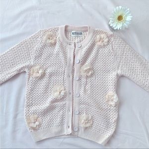 NWOT, Korean cardigan, fits like size S, light blush pink